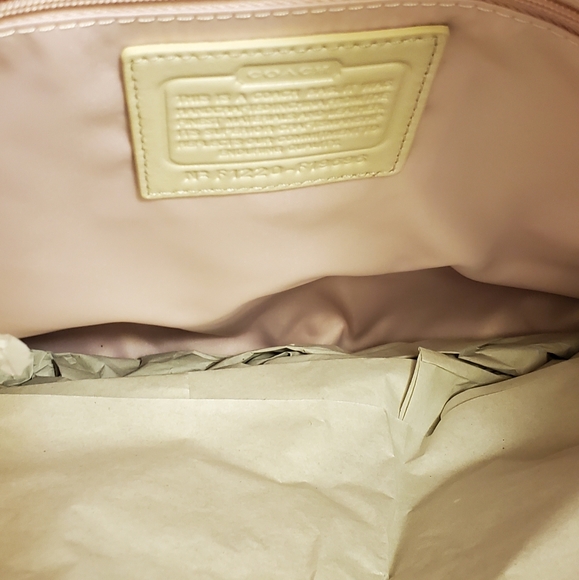 New with Tag, Coach, Leather & Snakeskin, Purse - Picture 5 of 7